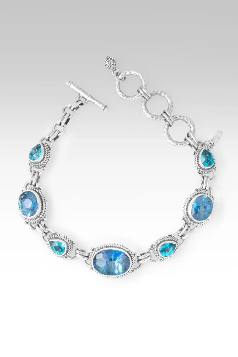 Harmonious Melody Bracelet™ in Bluelicious™ Mystic Quartz