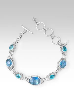 Harmonious Melody Bracelet™ in Bluelicious™ Mystic Quartz