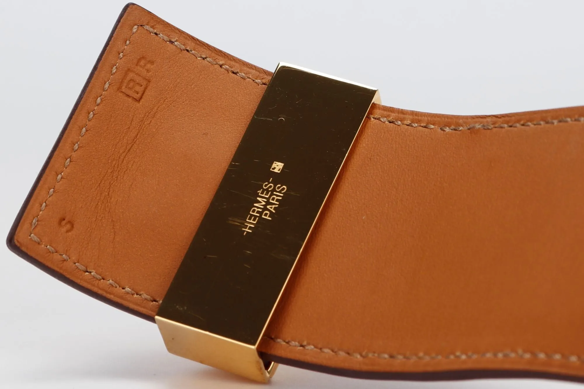 Hermes CDC Anemone Color, Swift Leather, Gold Hardware, Stamp R, with Dust Cover & Box