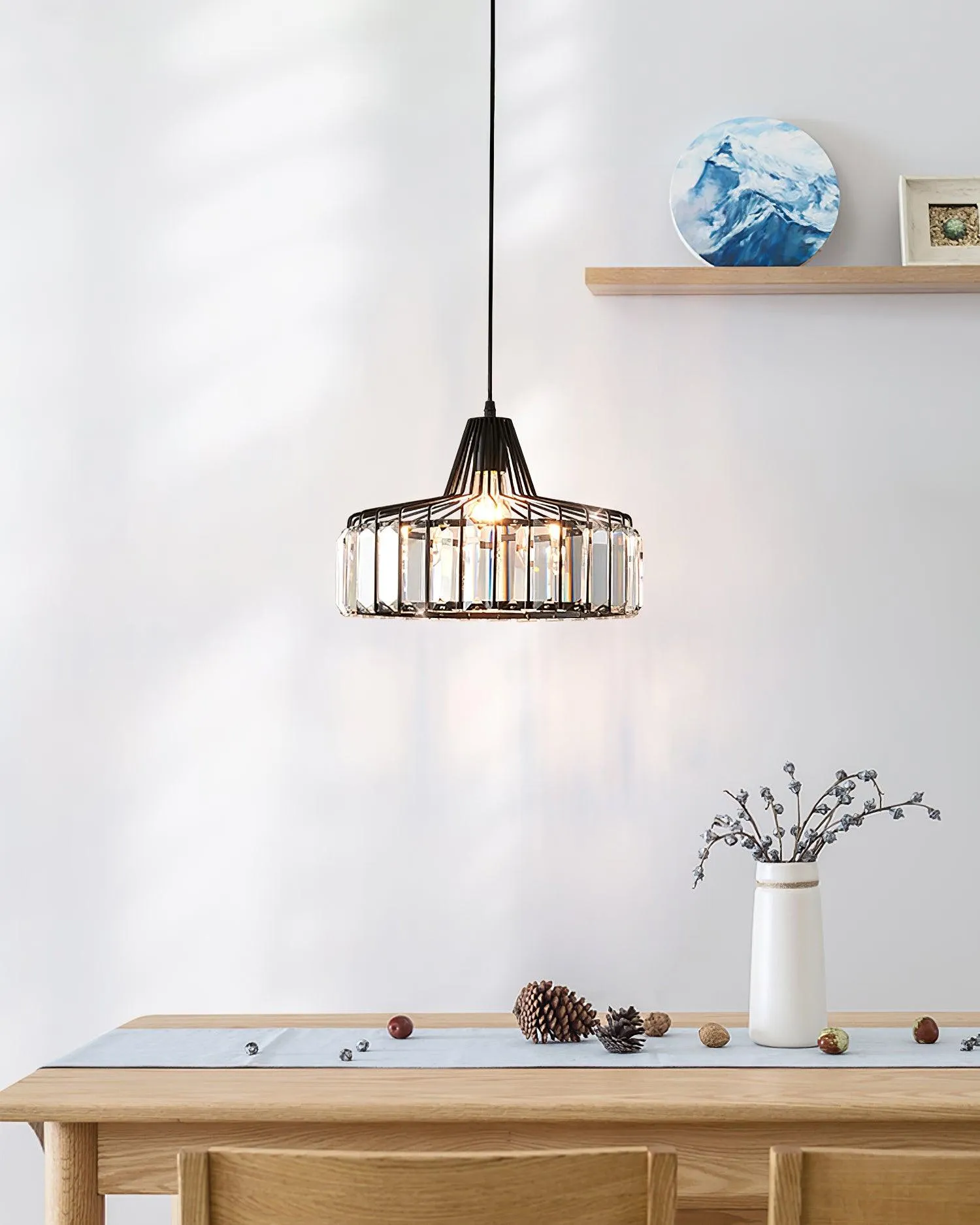 Hinkley Crystal Pendant Lamp