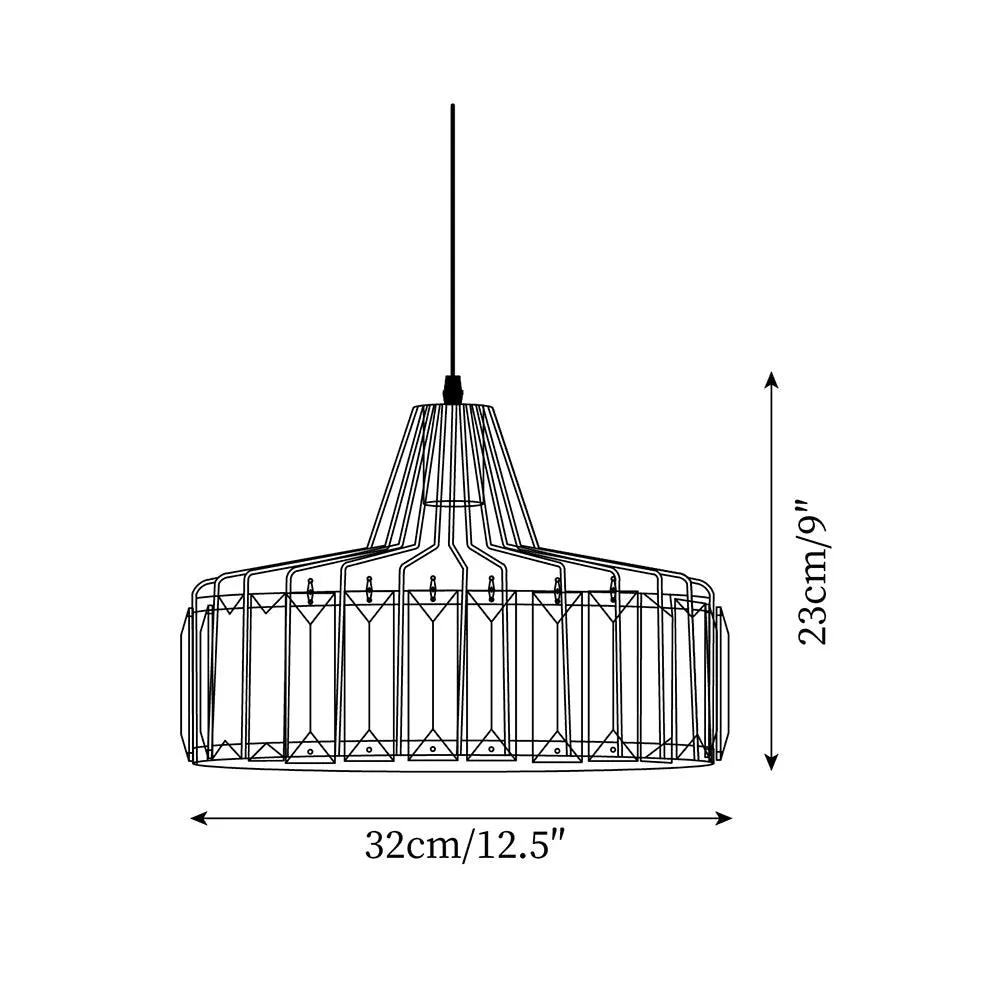 Hinkley Crystal Pendant Lamp