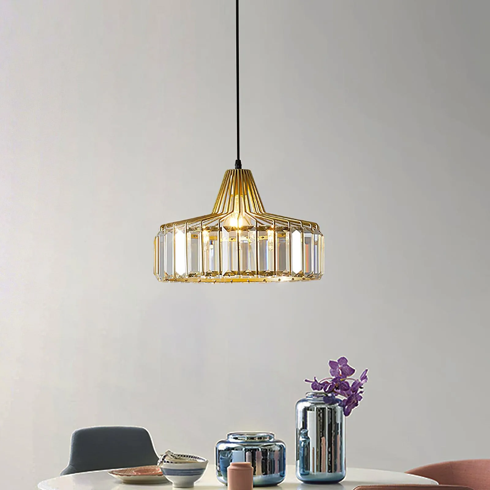 Hinkley Crystal Pendant Lamp