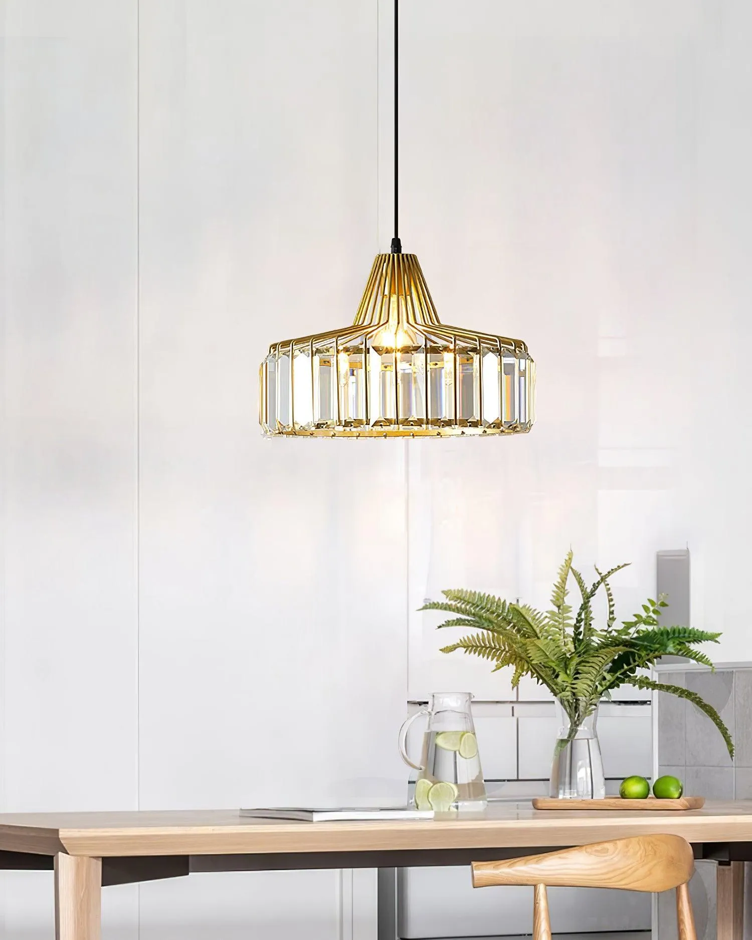 Hinkley Crystal Pendant Lamp