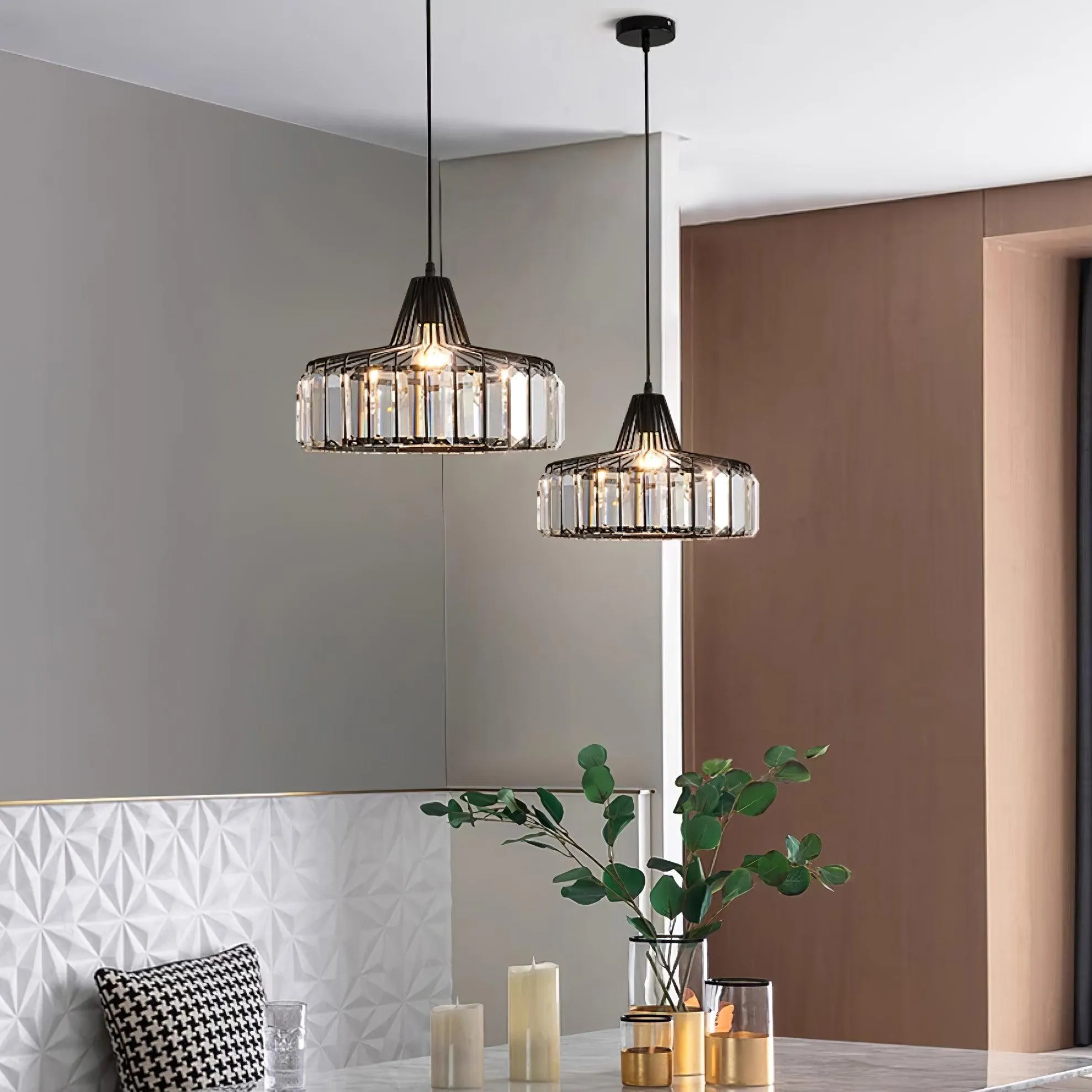 Hinkley Crystal Pendant Lamp