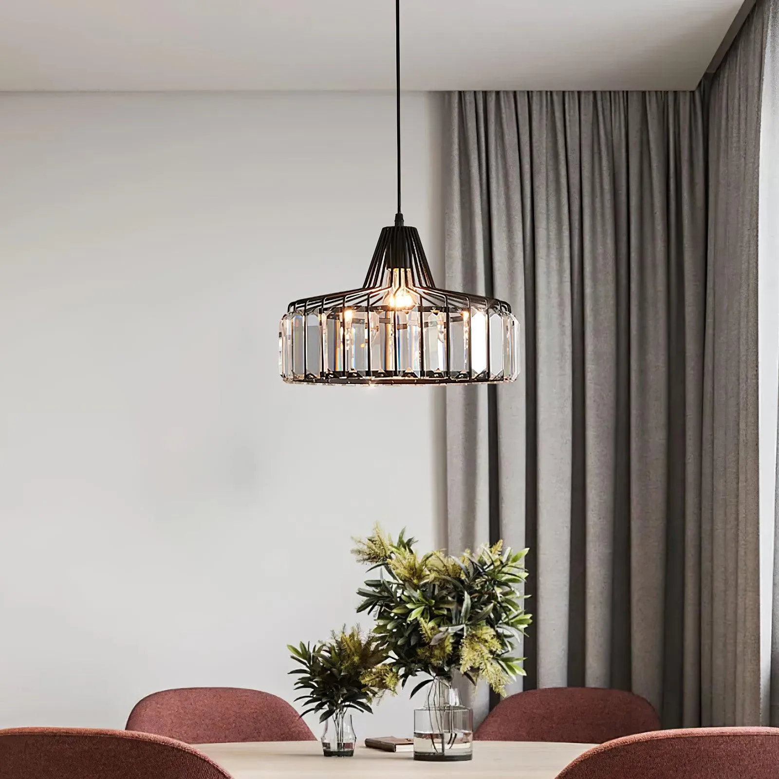 Hinkley Crystal Pendant Lamp