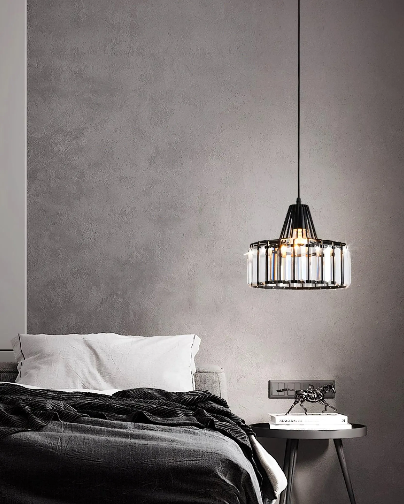 Hinkley Crystal Pendant Lamp