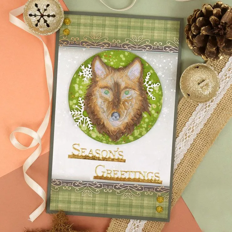 Hunkydory Moonstone Dies - Winter Wolf*