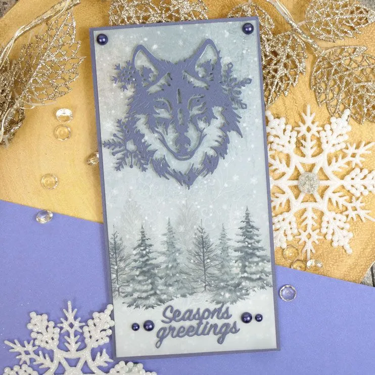 Hunkydory Moonstone Dies - Winter Wolf*