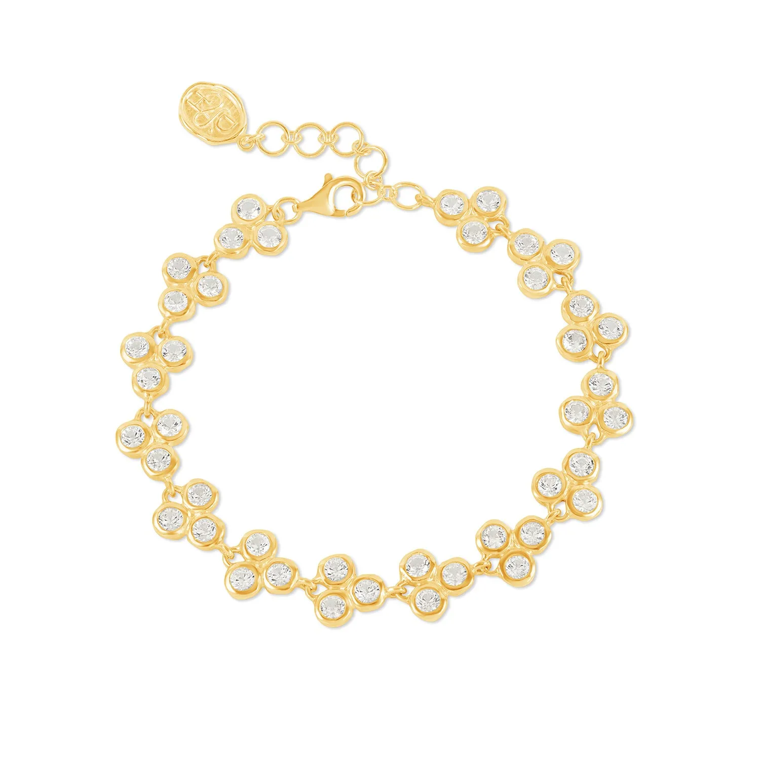 'Ice' Trio Array Line Bracelet