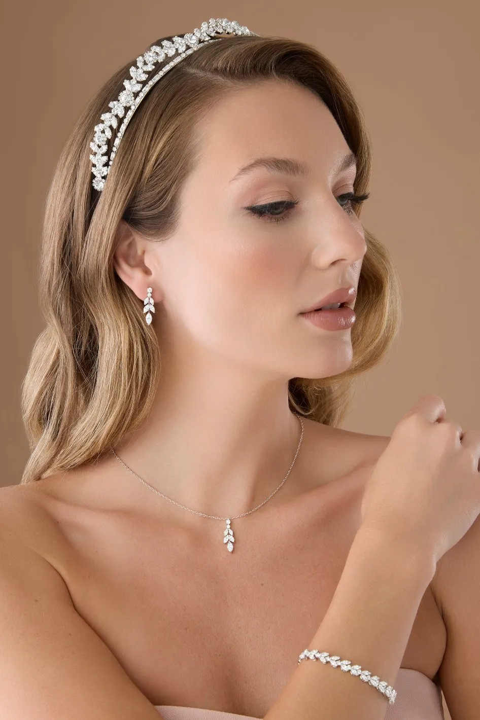 INGI Simulated Diamond Jewelry Set