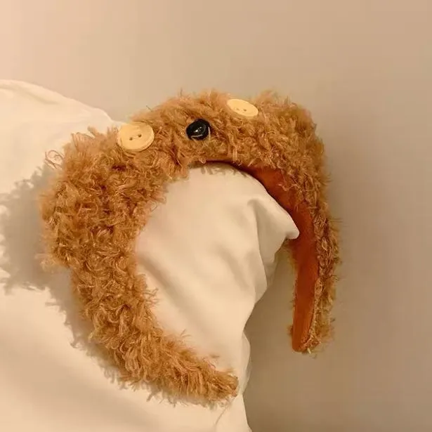 Japanese Cute Bear Plush Headband