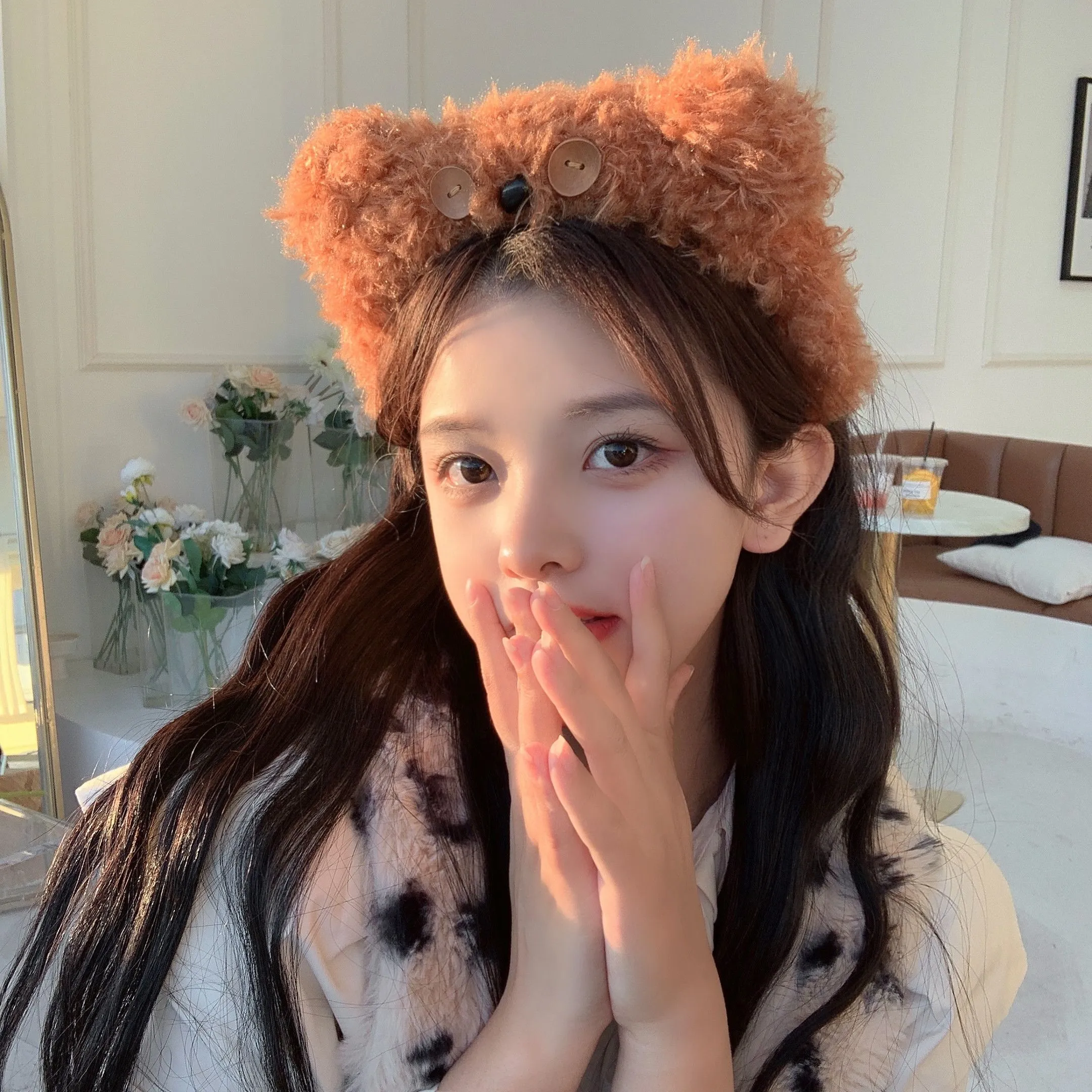 Japanese Cute Bear Plush Headband