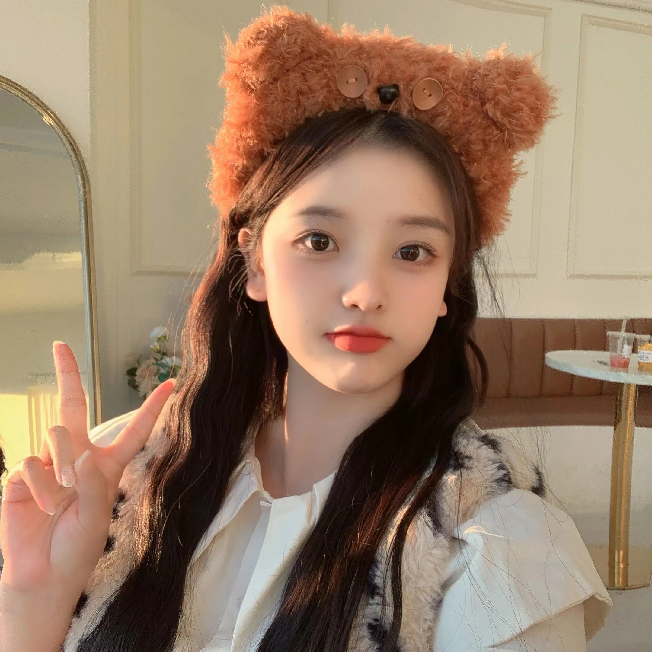Japanese Cute Bear Plush Headband