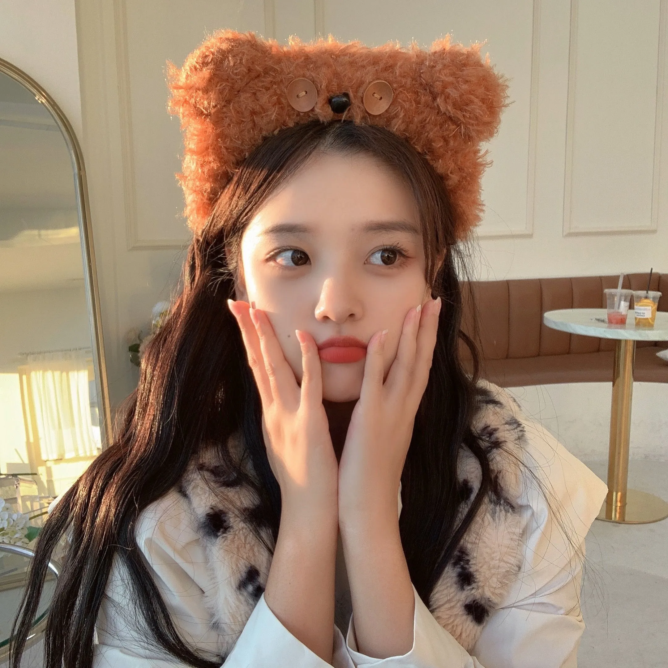 Japanese Cute Bear Plush Headband