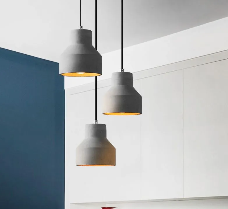 Jesper Vintage Cement Pendant Lamp