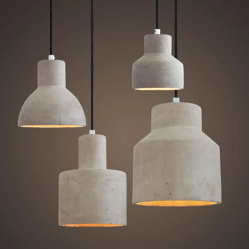 Jesper Vintage Cement Pendant Lamp