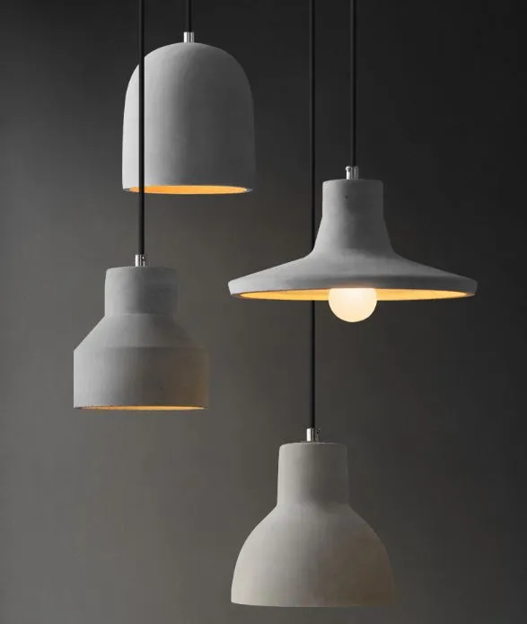 Jesper Vintage Cement Pendant Lamp