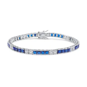 Katy Bracelet (Sapphire/White)