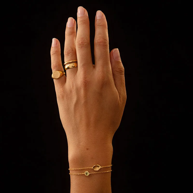 Keshi Bracelet, Gold