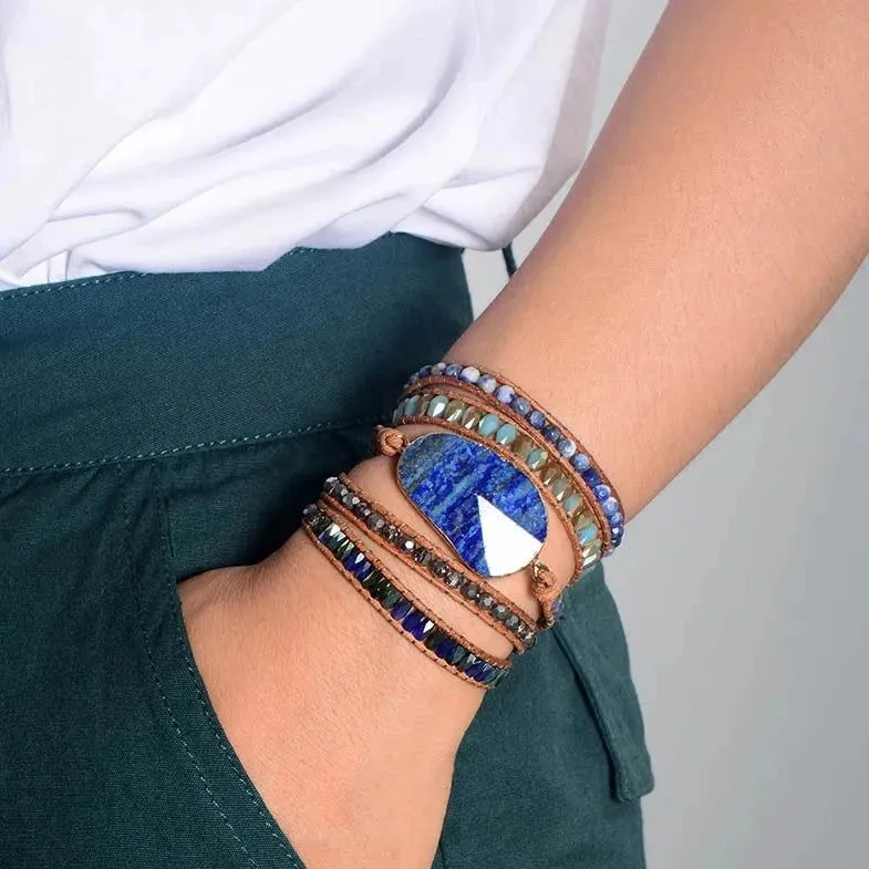 Lapis Natural Stone Bracelet