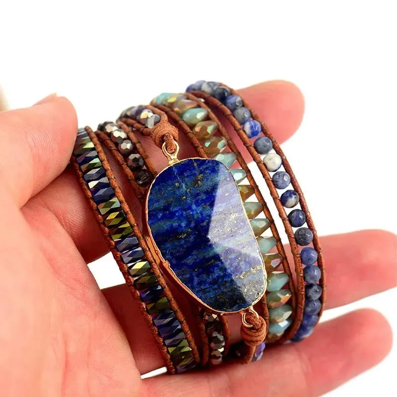 Lapis Natural Stone Bracelet