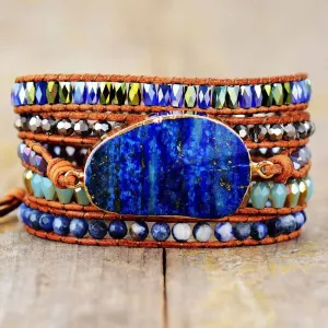 Lapis Natural Stone Bracelet