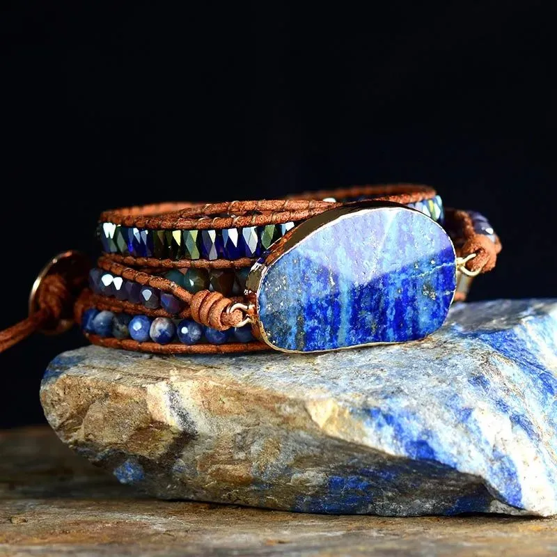Lapis Natural Stone Bracelet