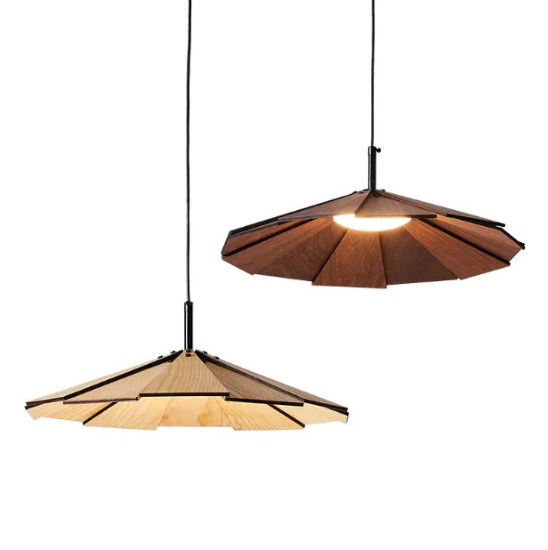 LED Japanese Natural Style Creative Pendant Light