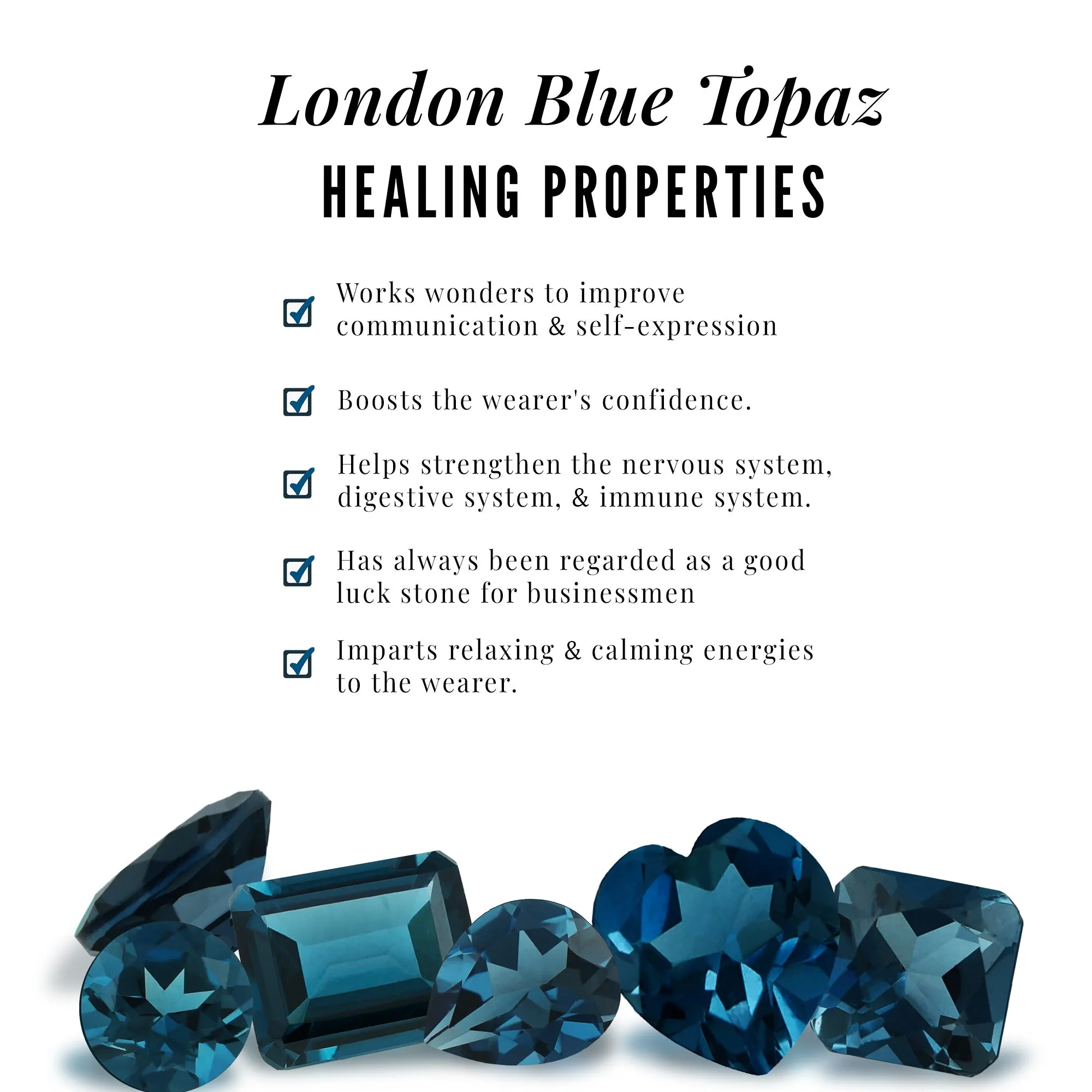 London Blue Topaz Round Halo Pendant with Diamond