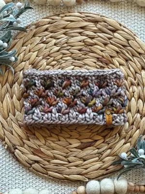 Lotus Flower Headband in Whole Grain/Piedras