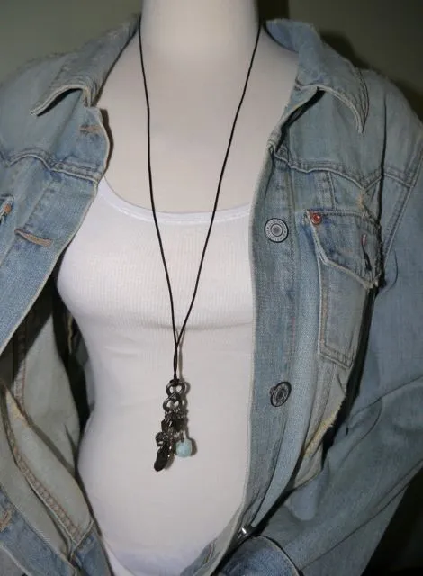 Love Heals Satisfaction Buddha, Elephant & Gemstone Necklace