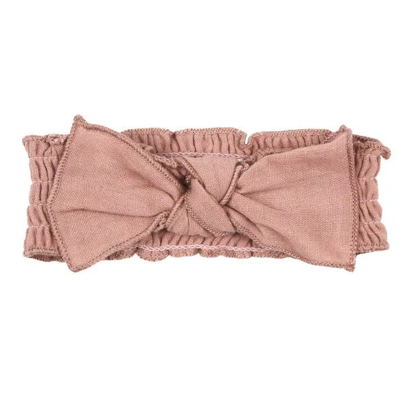 L’ovedbaby Muslin Smocked Headband