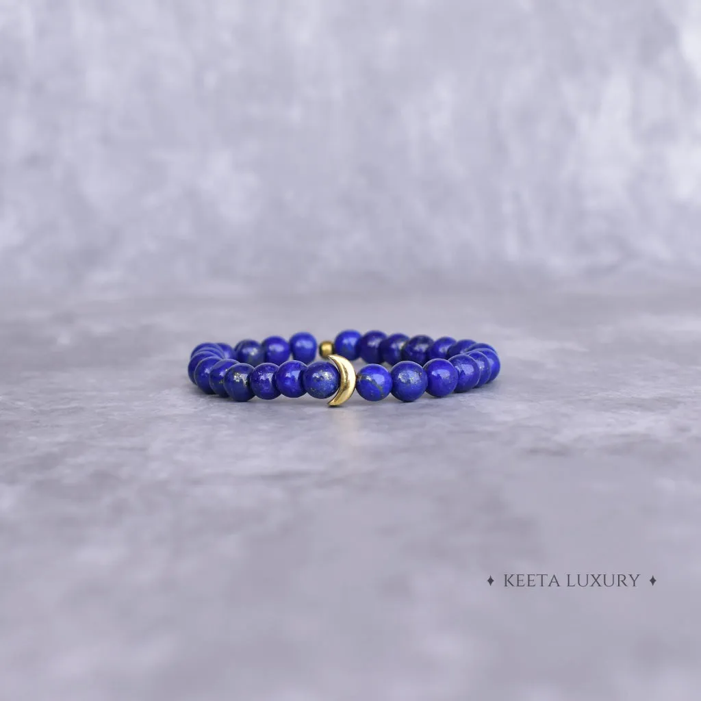 Lunar - Lapis Lazuli Bracelet