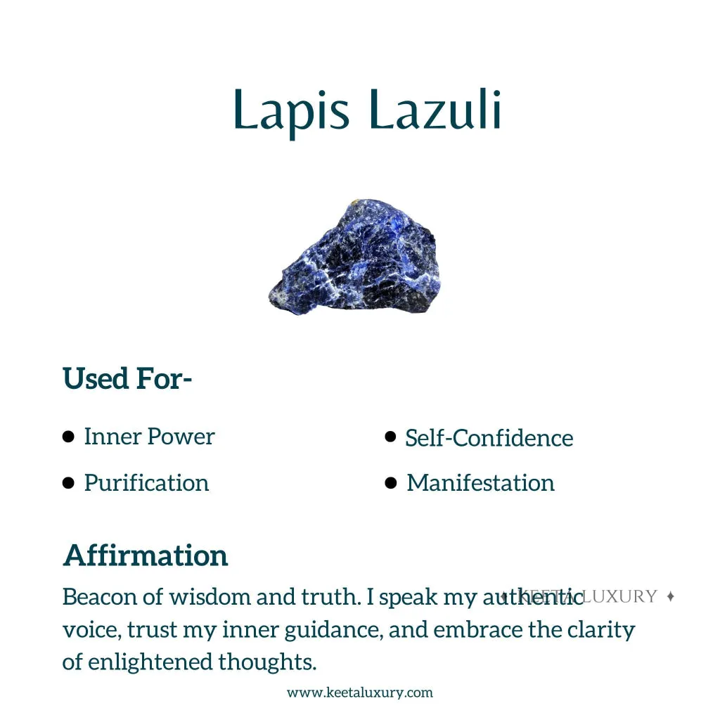 Lunar - Lapis Lazuli Bracelet