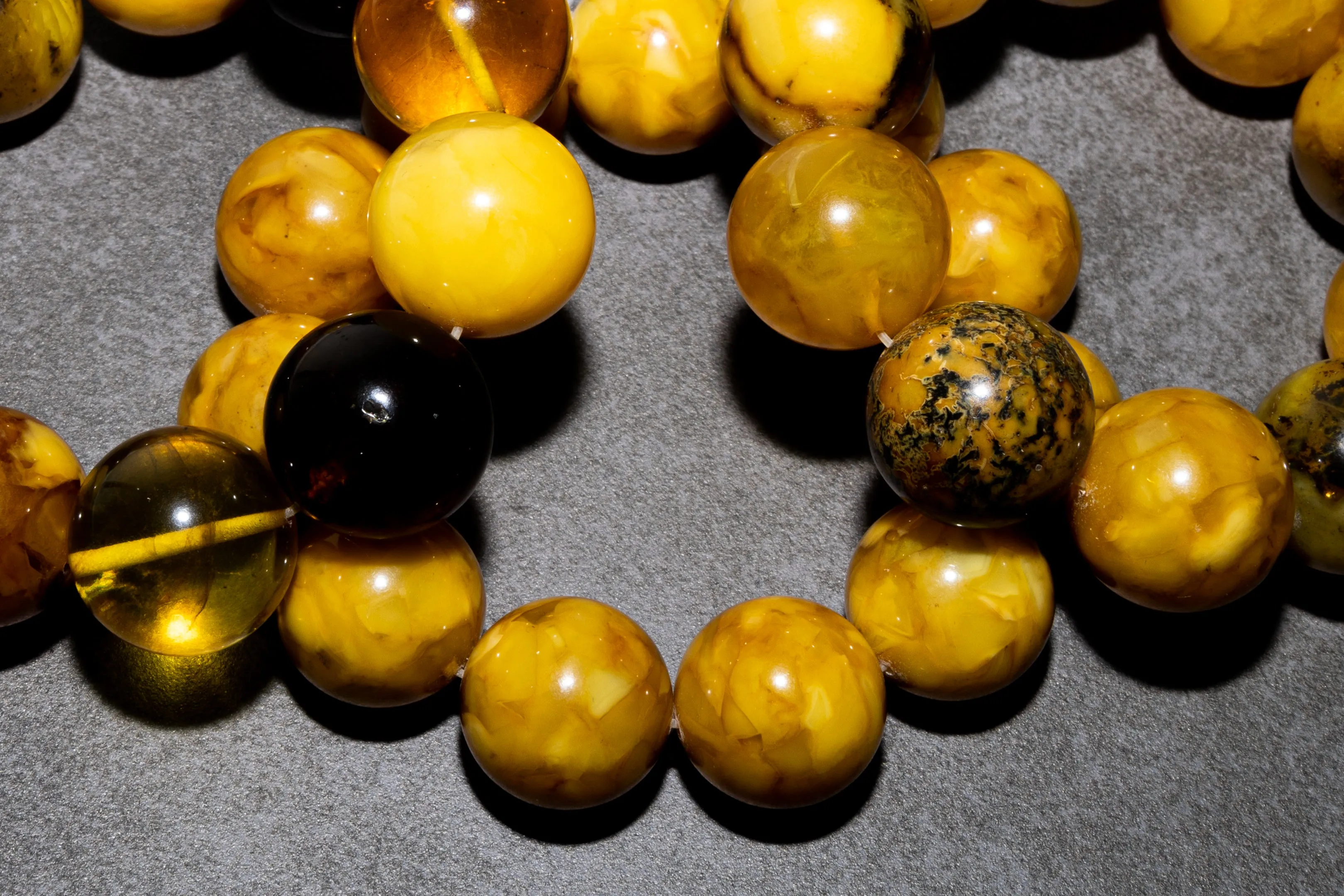 Luxury Mixed Baltic Amber Bracelet