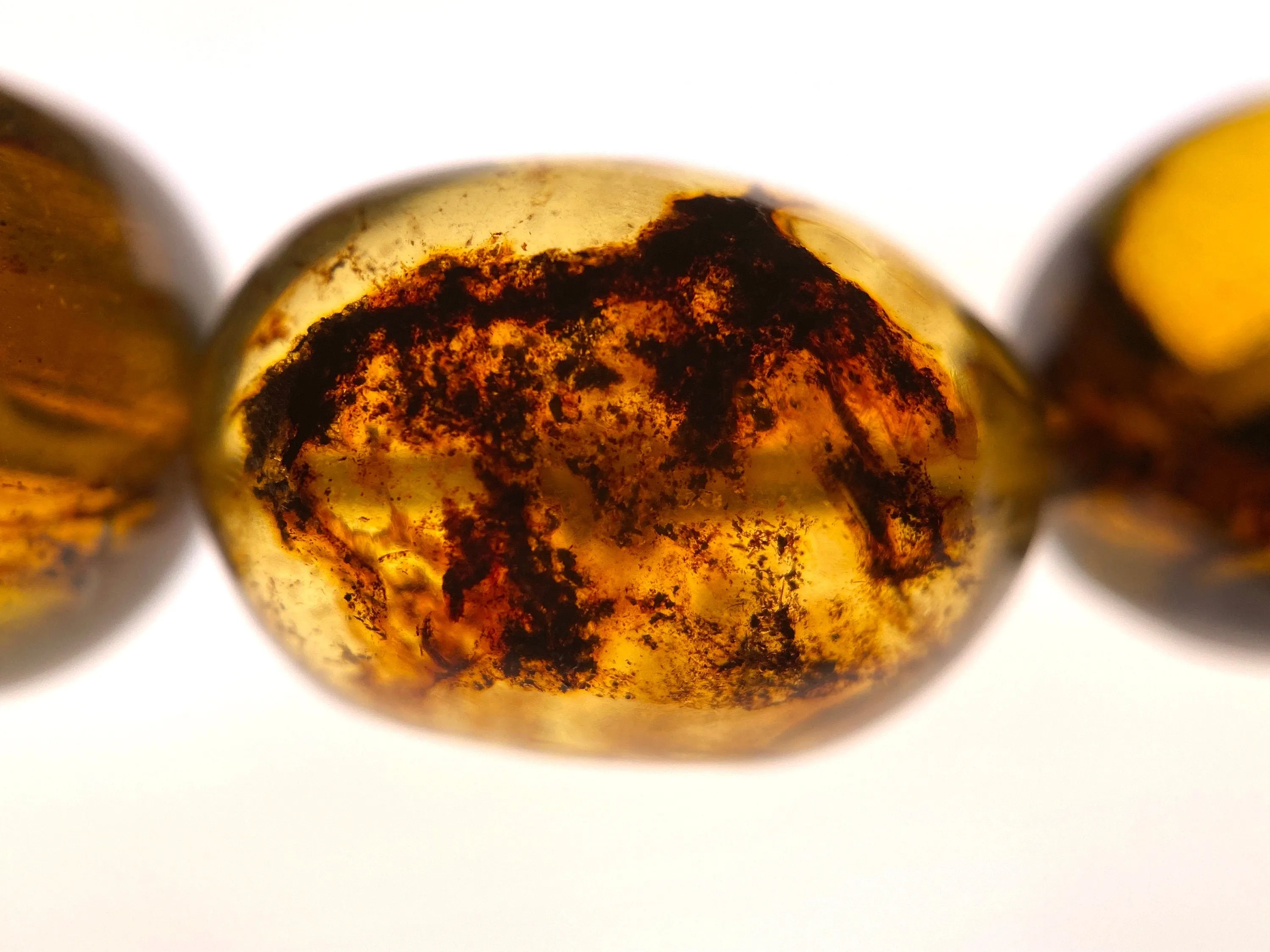 Mexican AMBER Crystal Bracelet - Beaded Bracelet, Handmade Jewelry, Healing Crystals and Stones, 48276