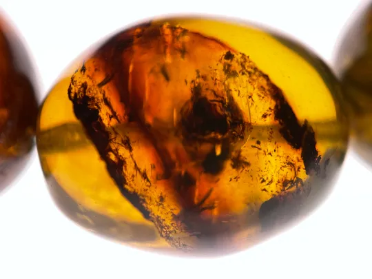 Mexican AMBER Crystal Bracelet - Beaded Bracelet, Handmade Jewelry, Healing Crystals and Stones, 48461