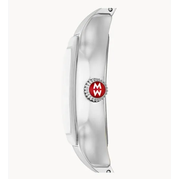 Michele Meggie Diamond Stainless Steel Watch