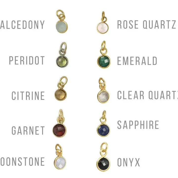 Moonstone Gold Hoop Earrings