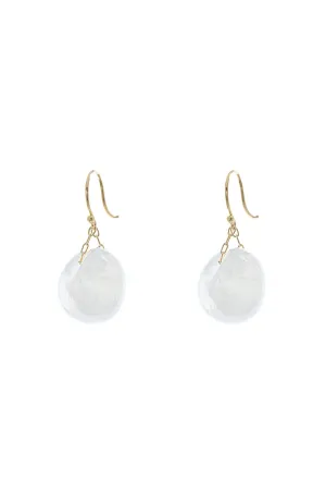 Moonstone Tapiz Bead Earrings
