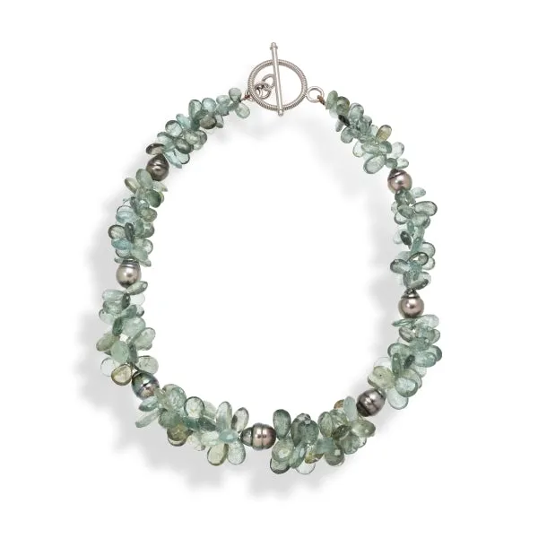 Moss Aquamarine Necklace