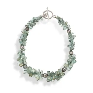 Moss Aquamarine Necklace