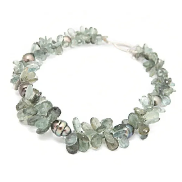 Moss Aquamarine Necklace