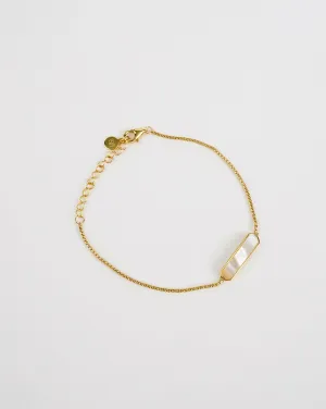 Mother of Pearl Bar Bracelet