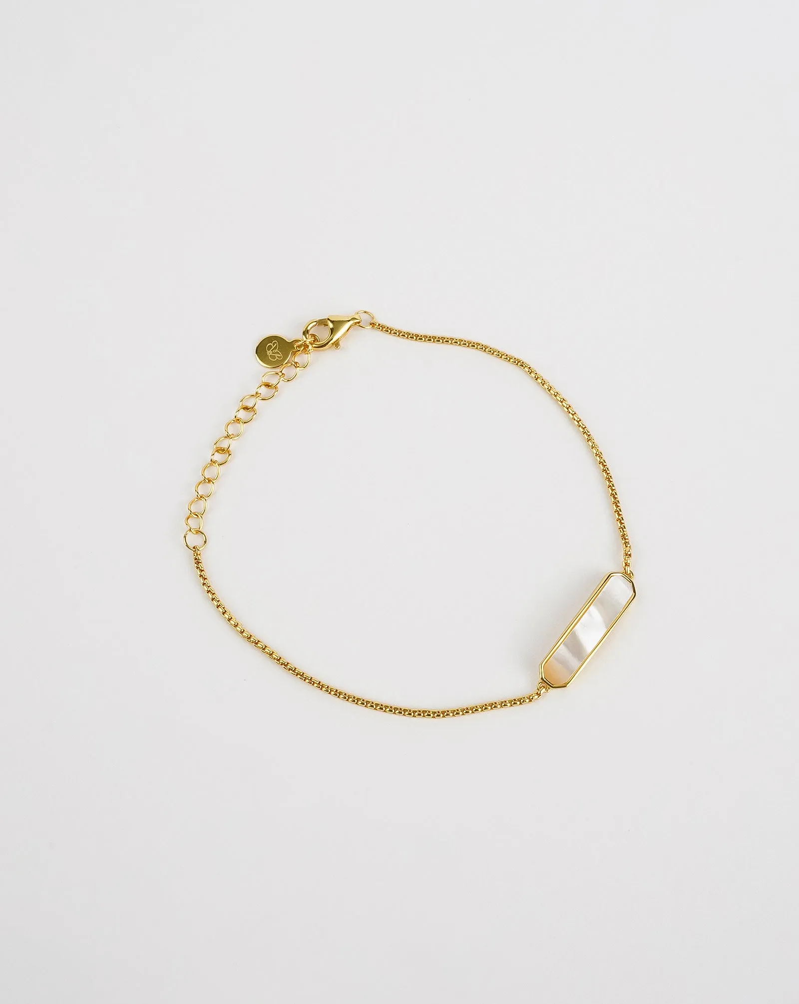 Mother of Pearl Bar Bracelet