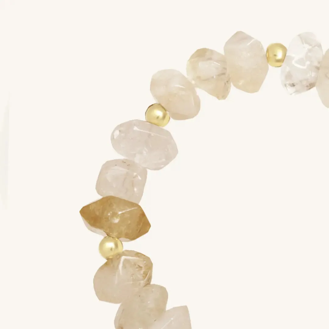 Myall Citrine Stone Bracelet