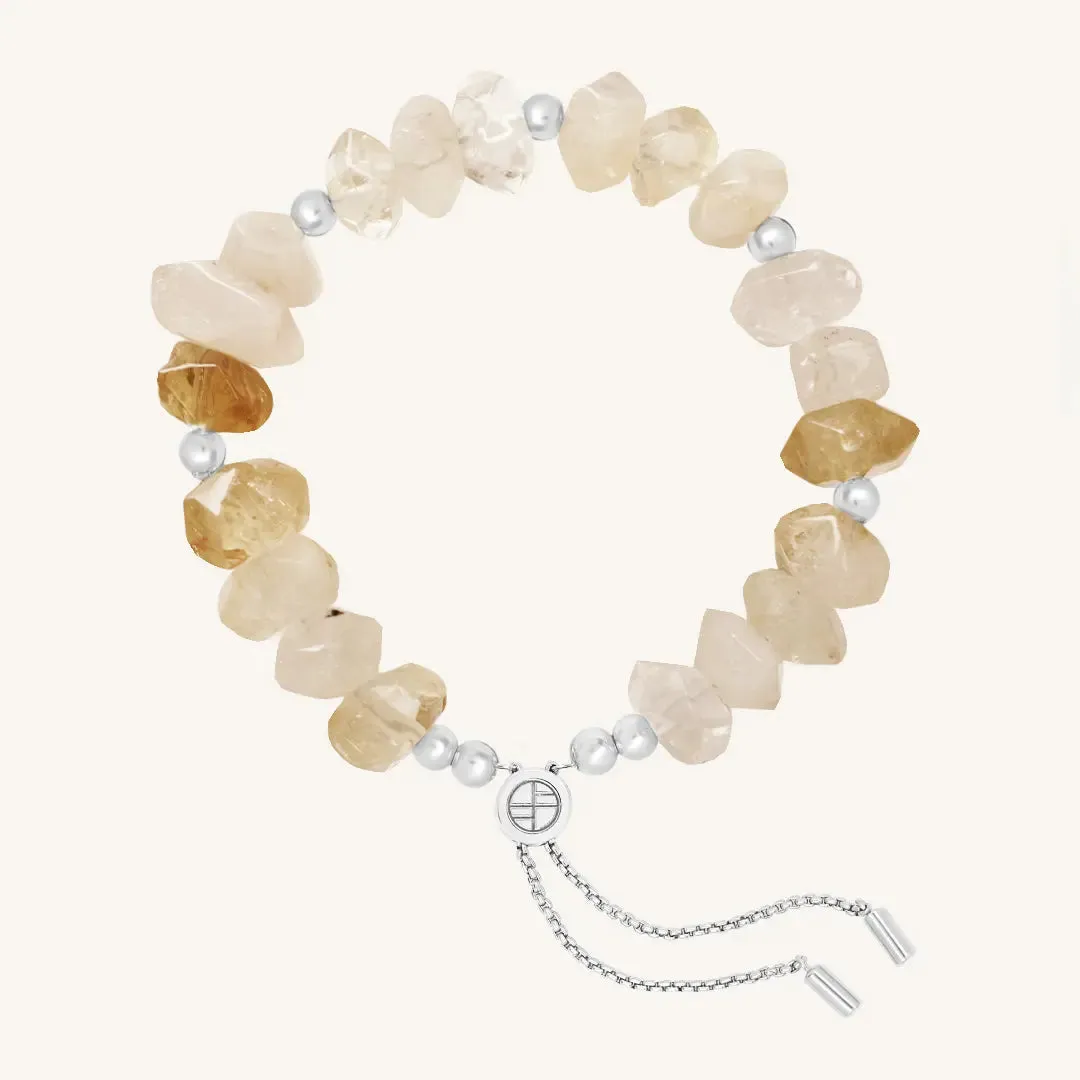 Myall Citrine Stone Bracelet