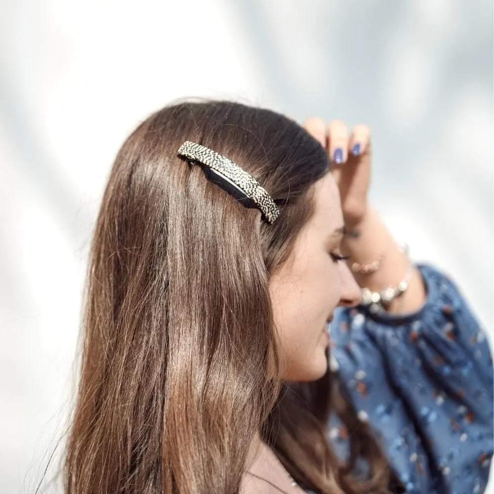 Narrow Arched Barrette Clip