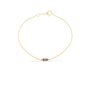 Natural Pink Sapphire Bracelet