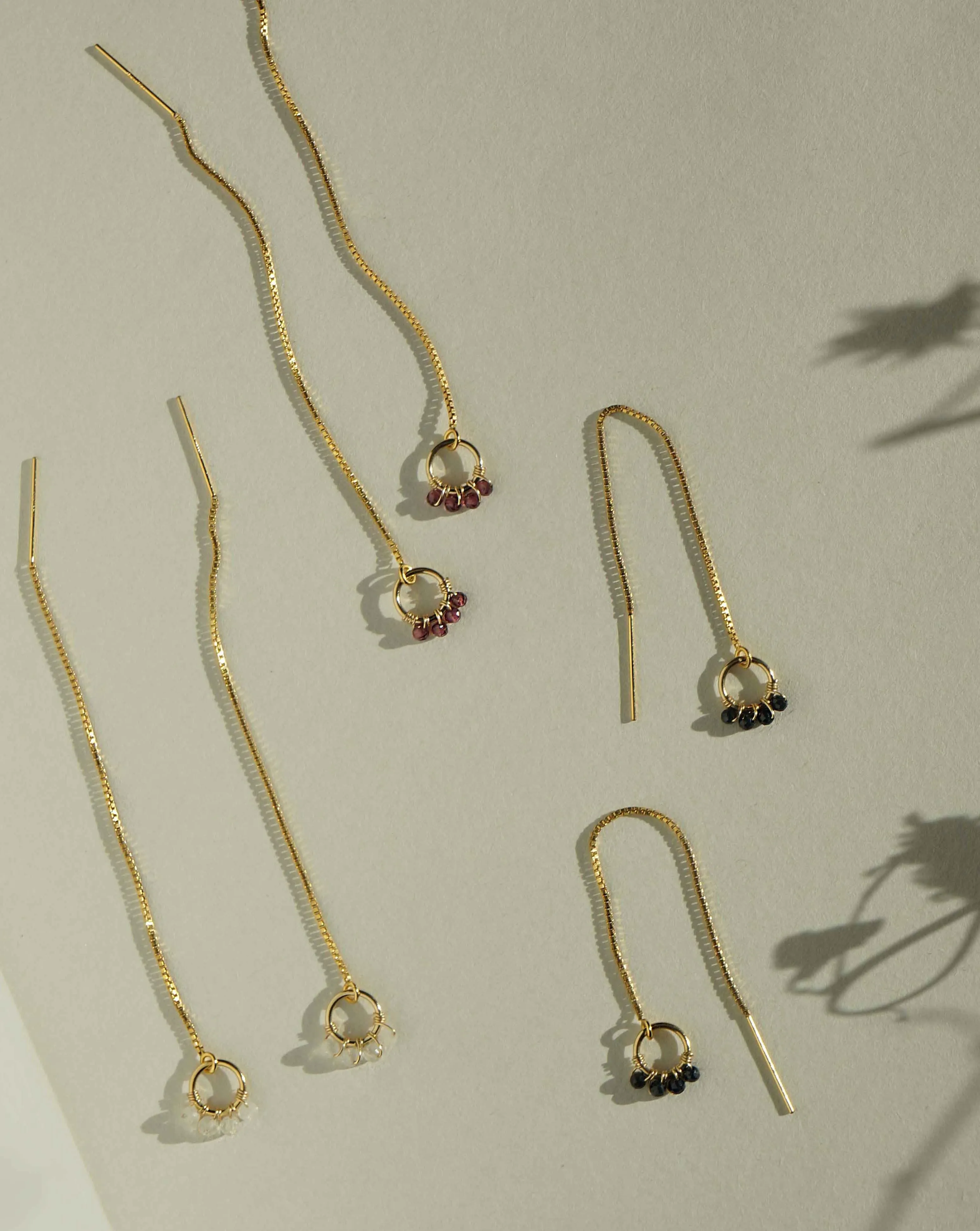 Onda Threader Earrings